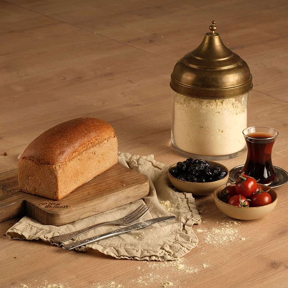 Ekşi Mayalı Siyez Ekmeği (400 Gr)