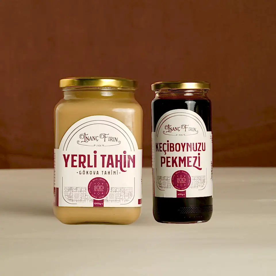 Tahin 1KG + Keçiboynuzu Pekmezi 600gr