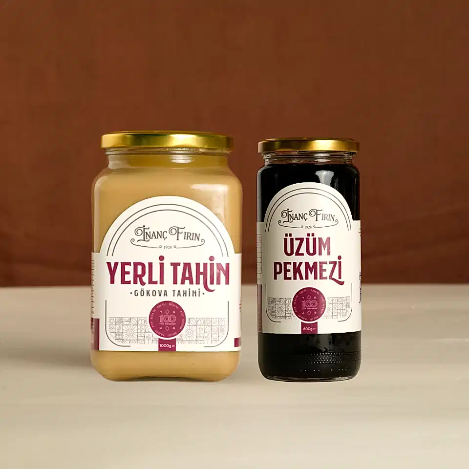 Tahin 1 Kg + Üzüm Pekmezi 600gr
