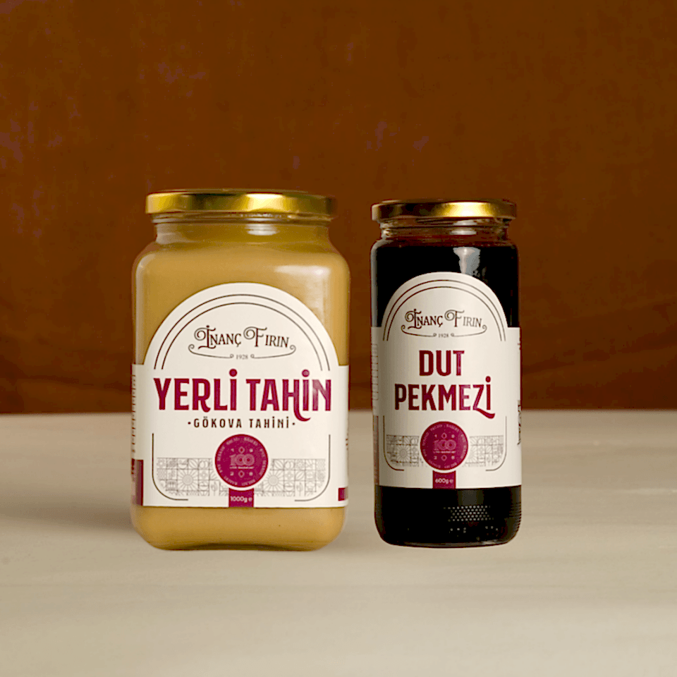 Tahin 1 Kg + Dut Pekmezi 600gr