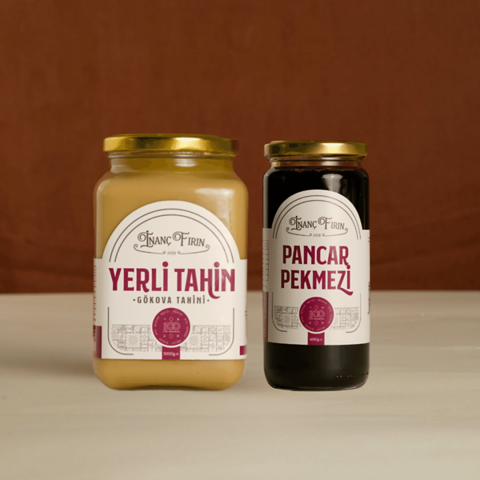 Tahin 1 kg + Pancar Pekmezi 600 gr