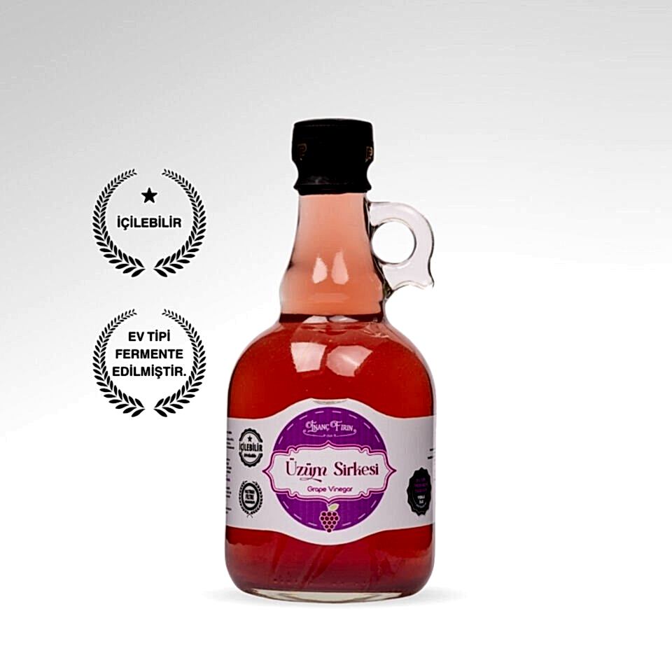 Doğal Üzüm Sirkesi 500 GR