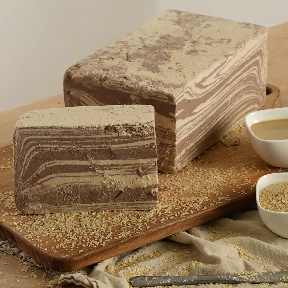 Helva Paketi – Sade, Kakaolu ve Fıstıklı Tahin Helvası (3 kg)