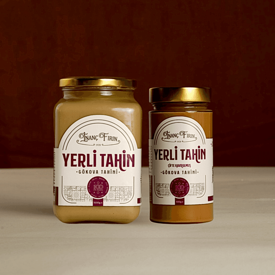 Yerli Tahin ve Çifte Kavrulmuş Tahin Seti