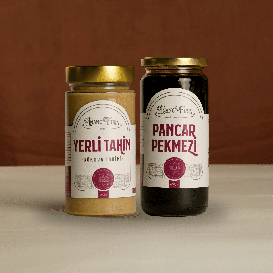 500 gr Yerli Tahin + 600 gr Pancar Pekmezi