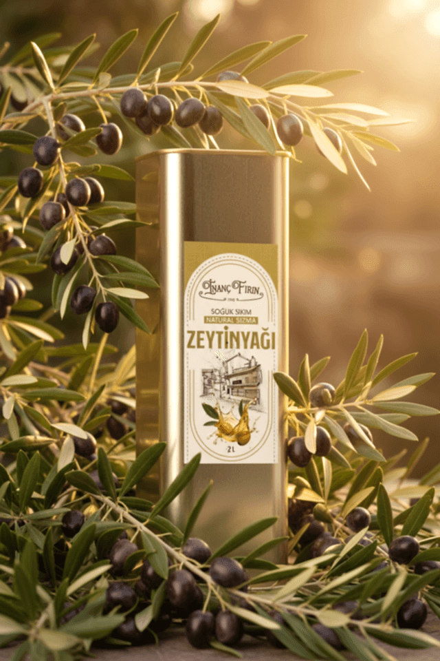 Doğal Sızma Zeytinyağı – 2 Litre (Soğuk Sıkım)