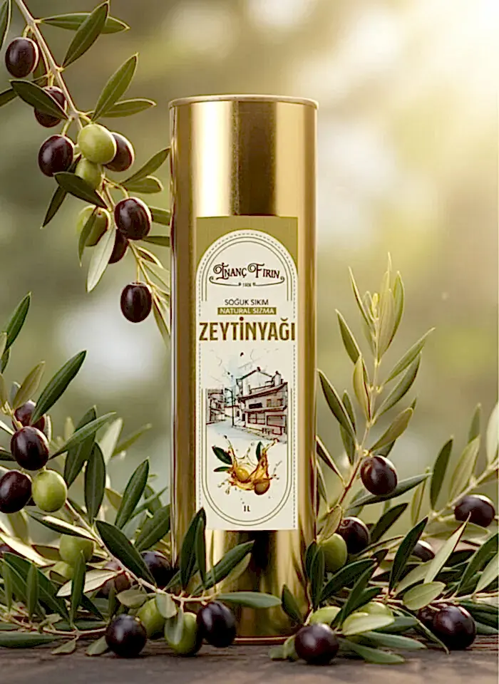 Natural Sızma Zeytinyağı 1 Litre (Soğuk Sıkım)