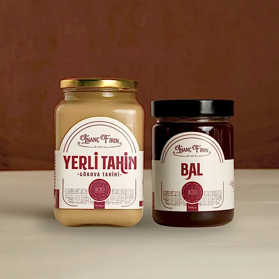 1 KG TAHİN + 850 GR ÇAM BALI LEZZET SETİ